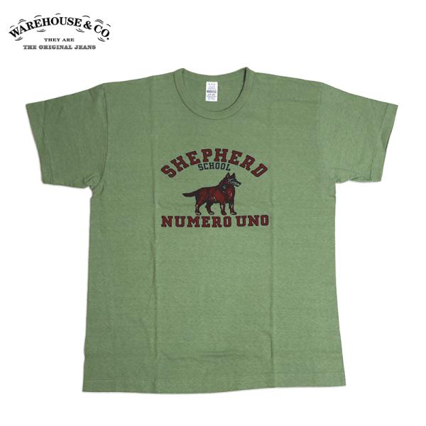 WAREHOUSE/ウエアハウス 2ND-HAND 半袖Tシャツ SHEPHERD Lot 4064...