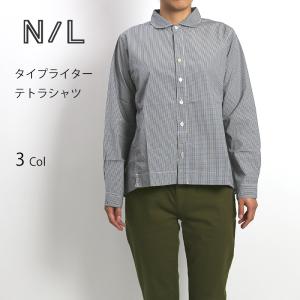 NATURAL LAUNDRY（ナチュラルランドリー）タイプライターテトラシャツ｜fukuraku-store