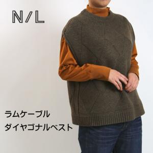NATURAL LAUNDRY（ナチュラルランドリー） ラムウールニットベスト