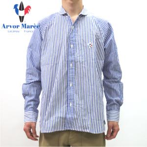 Arvor Maree セーラークレイジーラグラン長袖シャツ｜fukuraku-store