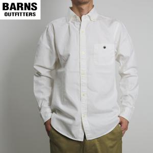 BARNS/バーンズ　オックスフォード ボタンダウン長袖シャツ br-4965N｜fukuraku-store