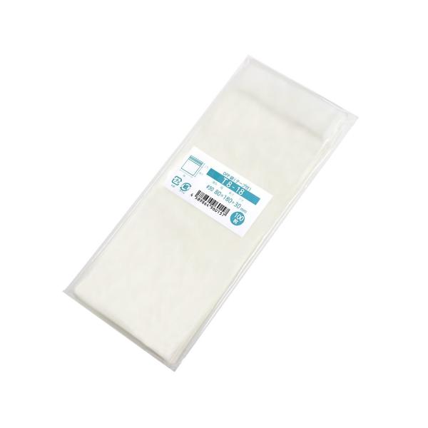 OPP袋 テープ付 100枚 80x180mm T8-18