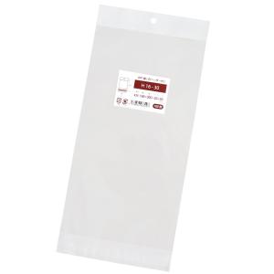 OPP袋 吊り下げ用 白色ヘッダー付 100枚 160x300+30mm H16-30