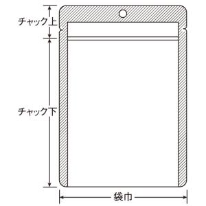 ラミジップ LA-D フック穴付き吊り下げ袋 ...の詳細画像1