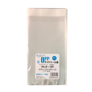 クリアパック(OPP袋)テープ付き230×320 A4大用 100枚 40ミクロン