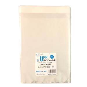 クリアパック(OPP袋)テープ付き220×300 A4小用 100枚 40ミクロン