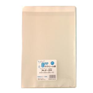 クリアパック(OPP袋)テープ付き230×320 A4大用 100枚 40ミクロン
