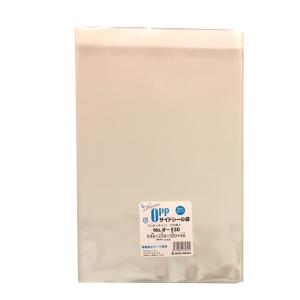 クリアパック(OPP袋)テープ付き230×320 A4大用 100枚 40ミクロン