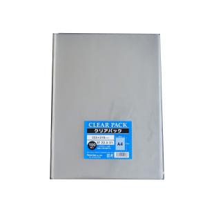 クリアパック(OPP袋)テープ付き155×215 A4二折用 100枚 40