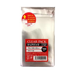 クリアパック(OPP袋)テープ付き230×320 A4大用 100枚 40ミクロン