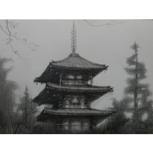 ふくろう瑠璃庵 鉛筆画 風景デッサン Yahoo ショッピング