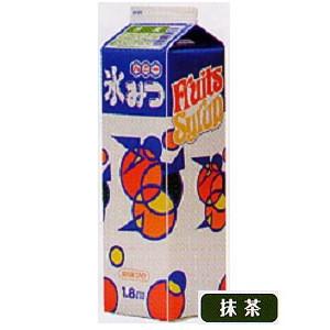ハニー 氷みつ 抹茶 容量１．８Ｌ かき氷 みつ 蜜 シロップ｜fukuroya-shopping