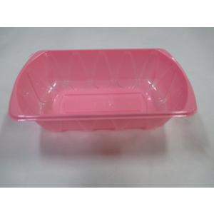 信和 カラー フルーツ ケース F-12 ピンク 100枚 寸法：193(183)×118(108)×48mm プラスチック トレー 容器 果物 りんご なし ぶどう