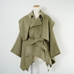 Ameri（アメリ） 未使用 22AW Ameri WAVE FRONT OVER COAT ウエーブ