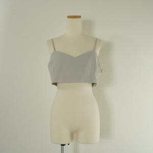 UN3D.（アンスリード） UN3D JACQUARD MIX CAMISOLE ジャガード