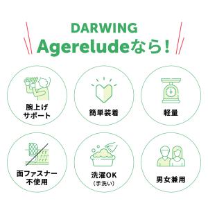 ■公式■腕上げアシストスーツ DARWING ...の詳細画像3