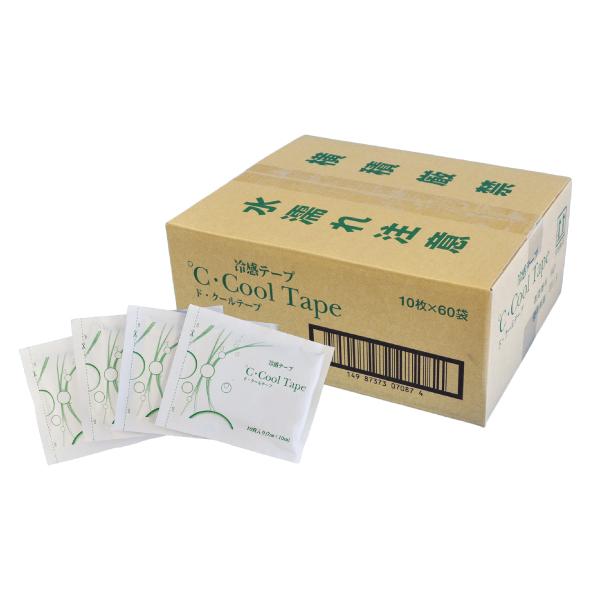 ダイヤ工業 ℃・Cool Tape (ド・クールテープ) 10枚入×60袋(7×10cm) 冷却シー...