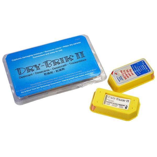 DRY&amp;STORE 補聴器乾燥剤 ドライ＆ストア 乾燥剤6個入り Dry&amp;Store Dry Bri...