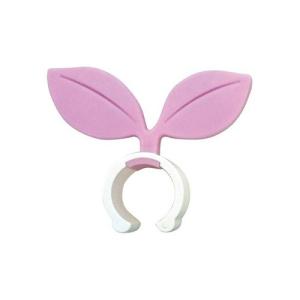 サンセイ ステッキホルダー 杖やすめ リーフ ピンク 杖ホルダー