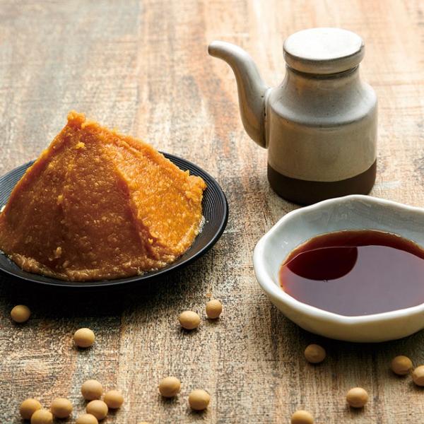 〈おうちゴハン〉米麹味噌ともろみ醤油セット