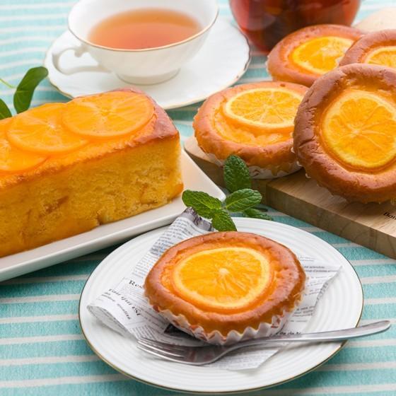 ピュアオレンジケーキ・ミニオレンジケーキ（冷蔵便）　お中元/贈答品/ギフト/福島/送料込