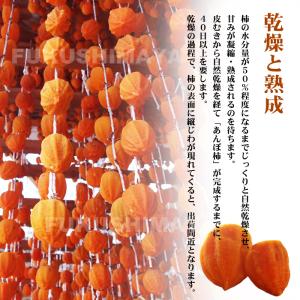 プレゼント ギフト あんぽ柿 ひらたね柿 約4...の詳細画像4