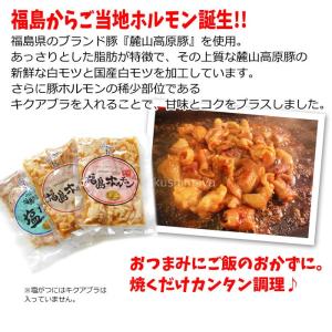 福島ホルモン 醤油 麓山高原豚 ふくしまプライ...の詳細画像2