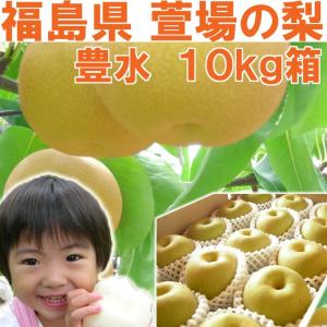 梨 豊水 かやば産 福島 約10kg箱 (18〜...の商品画像