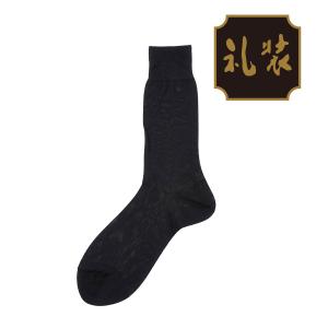 靴下 メンズ 礼装 平無地 クルー丈 03890w 紳士 男性 fukuske フクスケ 福助 公式の商品画像