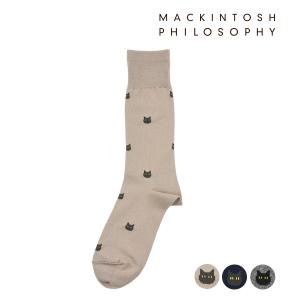 MACKINTOSH PHILOSOPHY(マッキントッシュ フィロソフィー) ネコ柄 福助 公式 紳士 男性フクスケ fukuske｜fukuskeonline