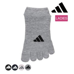 adidas(アディダス) 靴下 スニーカー丈 5本指 ワンポイント 足底滑り止め 土踏まずサポート EXCELLENT FUNCTION (3134-51P)福助 fukuske ふくすけ