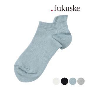 福助 公式 靴下 スニーカー丈  レディース fukuske 無地 履き口ゆったり     3330R843 婦人 女性 フクスケ fukuske｜fukuskeonline