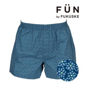 fukuske FUN(フクスケファン) トランクス 小花柄 前開き 綿100％ 福助 公式 紳士 男性フクスケ fukuske｜福助公式オンラインストア