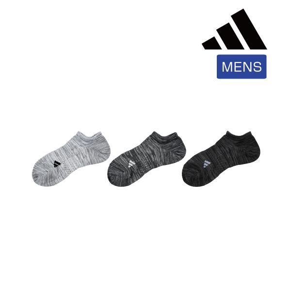 アディダス 靴下 メンズ くるぶし 3足組 靴下 STRONG 無地 ワンポイント スニーカー丈 つ...