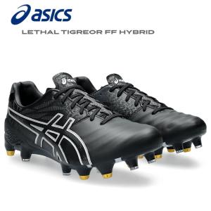 アシックス (asics) ラグビー スパイク 取替え式 LETHAL TIGREOR FF HYBRID 1111A179 004 3E相当 ワイド カンガルーレザー｜fukuspo