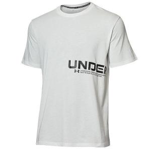 アンダーアーマー(UNDER ARMOUR) メンズ UA ヘビーウエイト チャージド コットン ショートスリーブ Tシャツ ワードマーク 1371911 100 メール便送料無料(1371911｜fukuspo