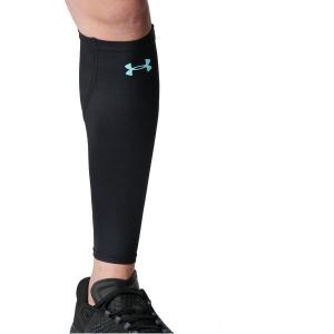 アンダーアーマー(UNDER ARMOUR) UA アイソチル カフスリーブ 1378259 002 Iso-Chill UPF50 吸汗速乾 カーフスリーブ メール便送料無料｜fukuspo