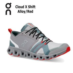 オン On  メンズ ランニング シューズ Cloud X Shift Alloy Red 3899127M クラウドX シフト マラソン レース トレーニング｜fukuspo