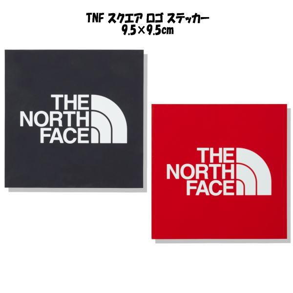 ノースフェイス(THE NORTH FACE) メール便送料250円 TNF スクエア ロゴ ステッ...