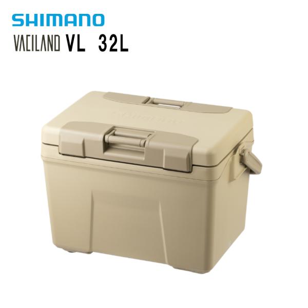 SHIMANO シマノ VACILAND VL 32L クーラーボックス NX-432W サンドベー...