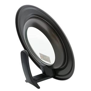 ベストコ フライパン 蓋 18cm 20cm 22cm 対応 立つ ガラス窓付 エコ 環境にやさしい新素材 スタンド式 フライパンカバー S M