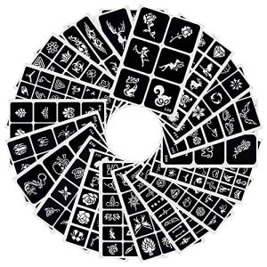 20ページの一時的な入れ墨テンプレートステッカ