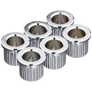 GOTOH ストリングブッシュ、ギター用、6個セット、クローム(PTLB-1C)