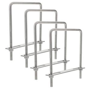 NUOLUX Uボルト U形ボルト U字金具 ステンレス製 M10