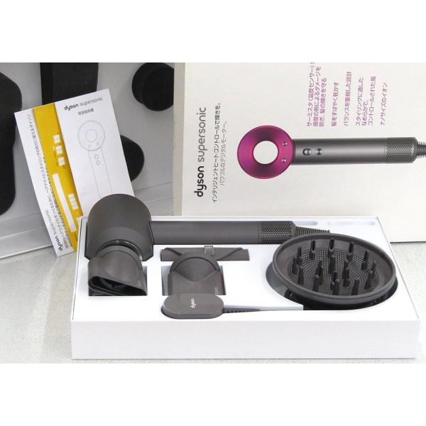 Dyson ダイソン ヘアドライヤー Supersonic スーパーソニック アイアン/フューシャ ...