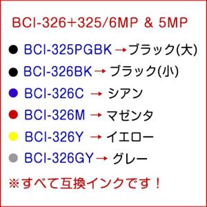キャノン インク BCI-326+325/6M...の詳細画像5