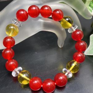 9mm アゼツライト ブレスレット 天然石 パワーストン 幸運up キラキラ