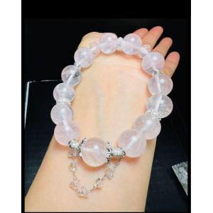 12.5mm アゼツライト ブレスレット 天然石 パワーストン 幸運up