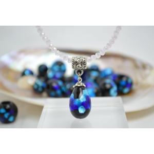 ホタルガラス ネックレス -20