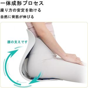 姿勢矯正クッション 猫背を防ぐ 腰痛対策 矯正...の詳細画像2